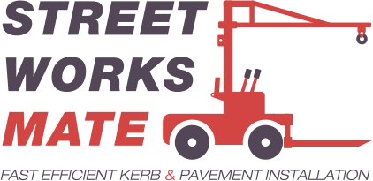 Street Works Mate -  for fast efficient kerb and pavement installation